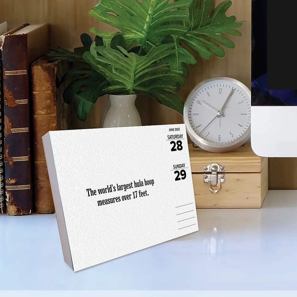 2025 Willow Creek Today I Learned - Facts and Daily Trivia 6" x 5.5" Day-to-Day Calendar (41055)