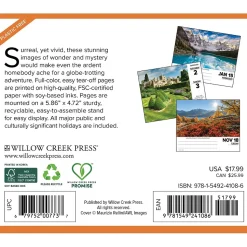2025 Willow Creek Wanderlust 6" x 5.5" Day-to-Day Calendar (41086)