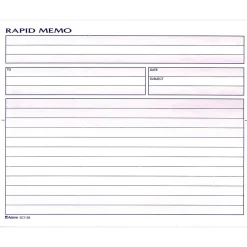 Adams Spiral Memo Books, 8-1/2" x 7-1/4"