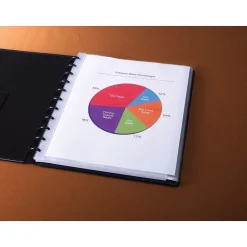 Arc Notebook Top Loading Sheet Protectors, Heavyweight, 8-1/2" x 11", Clear, Letter-size, 3.3 mil, 25/Pack (22997STP)