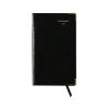 AT-A-GLANCE Fine Pocket Hardcover Diary, 3" x 5", Ruled, Black (70-1111-05-25)