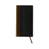 AT-A-GLANCE Fine Pocket Hardcover Diary, 3" x 6", Ruled, Black/Brown (74-02-05-25)
