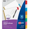 Avery Big Tab Write & Erase Paper Divider, 8 Tabs, Multicolor, 1 Set (23079)