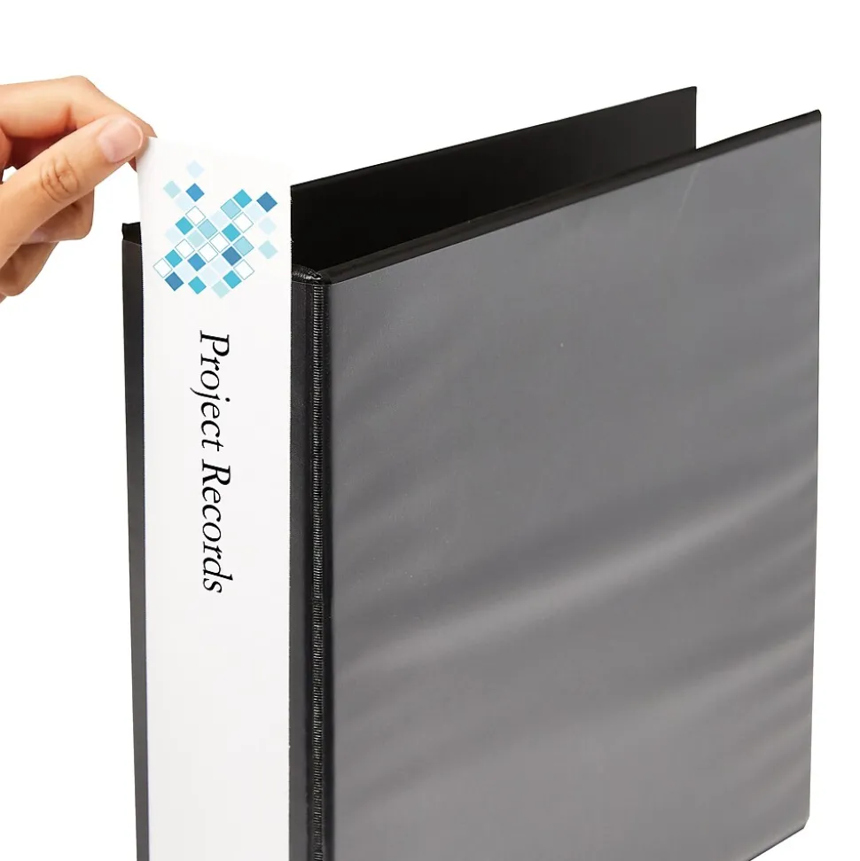 Avery Binder Spine Inserts, 3" Spine Width, White, 15/Pack (89109)