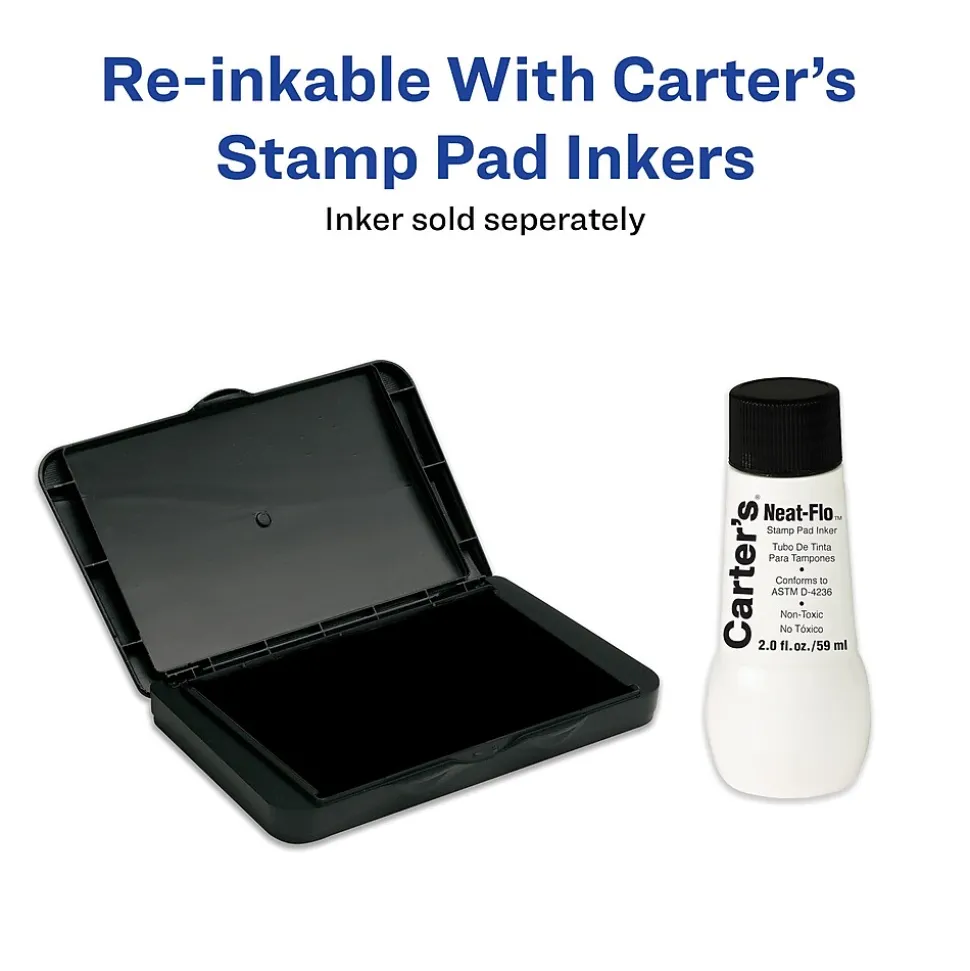Avery Carter's Stamp Pad, Black Ink (21082)