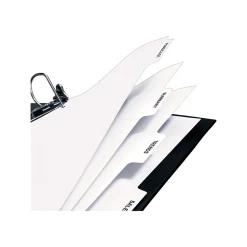 Avery Copier Tab Dividers, Single Reverse Collated, 5-Tab, White, 30 Sets/Box (20416)