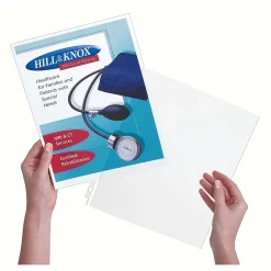 Avery Diamond Clear Side Insert Sheet Protectors, Heavyweight, 900/Carton (76001)