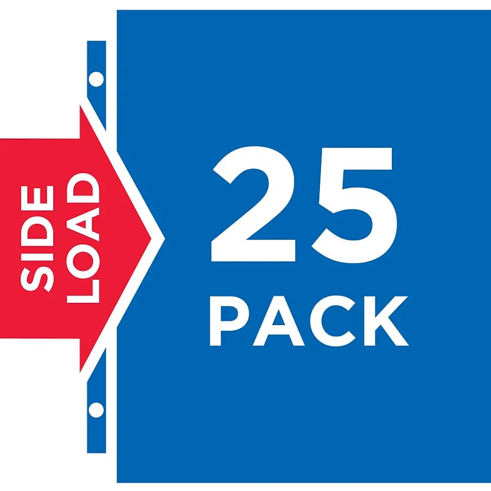 Avery Diamond Clear Side Insert Sheet Protectors, Heavyweight, 900/Carton (76001)