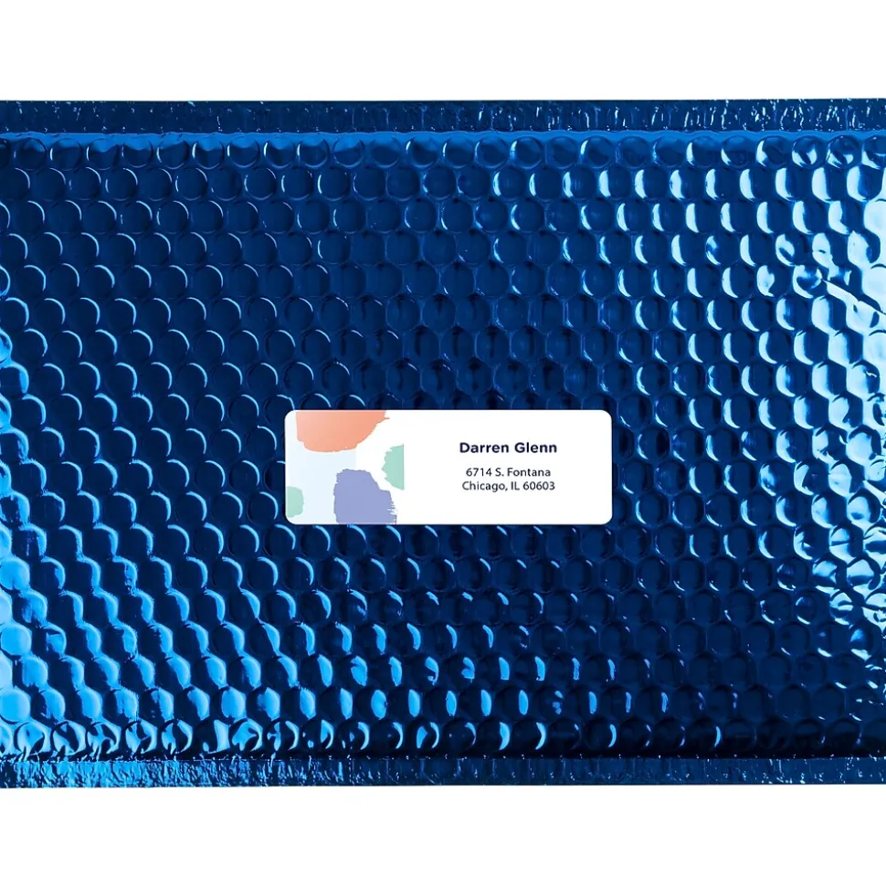 Avery Easy Peel Inkjet Address Labels, 1-1/3" x 4", White, 1,400 Labels/Box (8462)