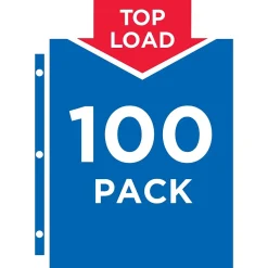 Avery Economy Lightweight Sheet Protectors, 8.5