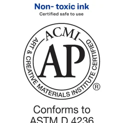 Avery Hi-Liter Desk Style Highlighters, Chisel Tip, Blue, Dozen (24016)