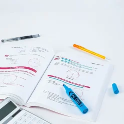 Avery Hi-Liter Desk Style Highlighters, Chisel Tip, Blue, Dozen (24016)