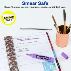 Avery Hi-Liter Tank Highlighter, Chisel Tip, Purple, Dozen (24060)