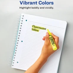 Avery Hi-Liter The Original Pen-Style Stick Highlighters, Chisel, Assorted, 24/Pack (29861)