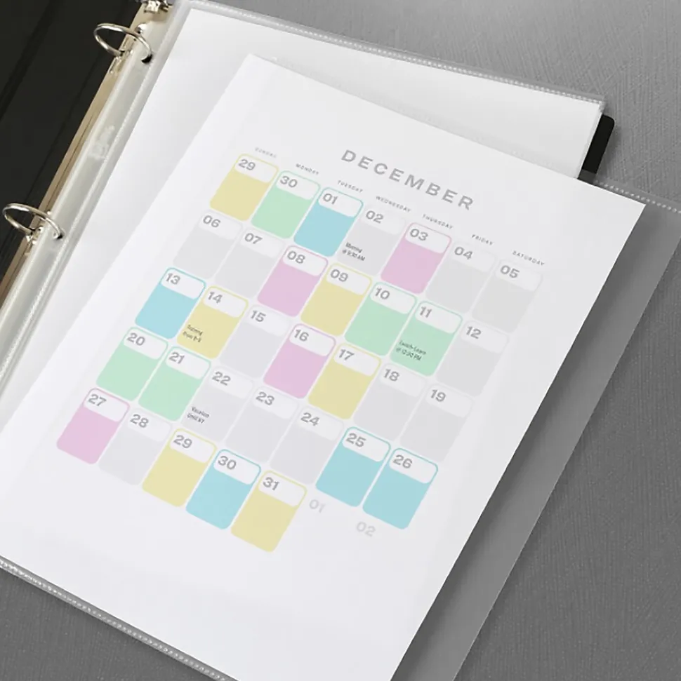 Avery Side Insert Sheet Protectors, Diamond Clear, 25/Pack (15935-CC/76001)