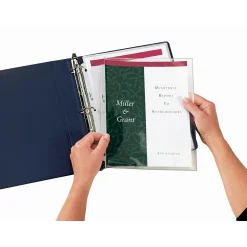 Avery Side Insert Sheet Protectors, Diamond Clear, 25/Pack (15935-CC/76001)