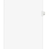 Avery Style Individual Legal Divider, Tab G, 8.5" x 11", White, 25/Set (01407)