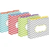 Barker Creek Beautiful Chevron File Folder, 1/3-Cut Tab, Letter Size, Assorted, 12/Pack (2010)
