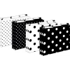 Barker Creek File Folder Set, 1/3-Cut Tab, Letter Size, Black & White Dot, 12/Pack (2004)