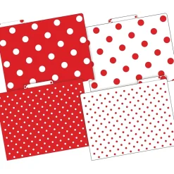 Barker Creek File Folder Set, 1/3-Cut Tab, Letter Size, Dots, 24/Set (4424)