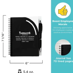 Baudville Motivational Jotter & Pen Gift Set, 3/Pack (1393663P331)
