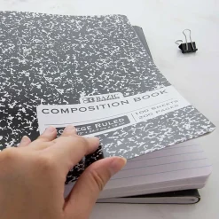 Bazic 1-Subject Composition Notebooks, College Ruled, 100 Sheets, Multicolor, 12/Bundle (BAZ5050-12)