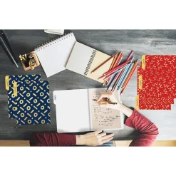 Better Office Heavy-Duty File Folders, 1/3-Cut Tab, Letter Size, Paper Stock, Assorted Colors, 18/Pack (80031-18PK)