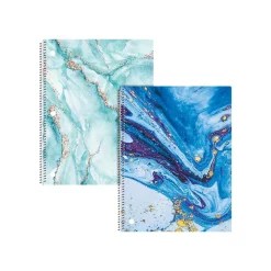 Better Office 1-Subject Notebooks, 8" x 10.5", College Ruled, 100 Sheets, 2/Pack (25702-2PK)