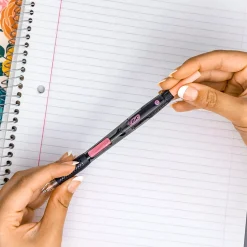 BIC Break-Resistant Mechanical Pencils with Erasers, 0.7mm, #2 Medium Lead, 2/Pack (MV7PRP2-BLK)