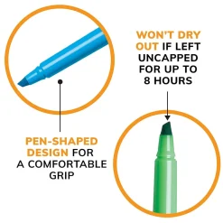 BIC Brite Liner Stick Highlighter, Chisel Tip, Green, 12/Pack (65556/BL11GR)