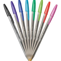 BIC Cristal Xtra-Bold Ballpoint Pens, Bold Point, 1.6mm, Assorted Ink, Bulk/Pack (MSBAPP241-AST)