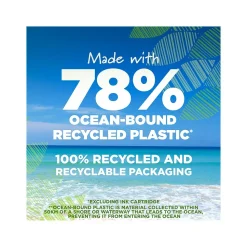 BIC ECOlutions Retractable Gel Pen, Medium Point, 1.0 mm, Black Ink, 12/Pack (RGLE11-BLK)