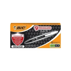 BIC Prevaguard Media Clic Mechanical Pencil, 0.7mm, #2 Medium Lead, Dozen (MPCMA11-BLK)