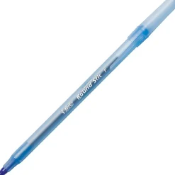 BIC Round Stic Xtra Precision Ballpoint Pens, Fine Point, Blue Ink, 432/Carton (GSF11BLUCT)