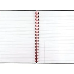 Black N' Red Professional 1-Subject Professional Notebook, 8.25" x 11.75", Wide Ruled, 70 Sheets, Black (JDK-E67008)