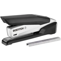 Bostitch InPower+28 Desktop Stapler, 28-Sheet Capacity, Silver/Black (ACF1110)