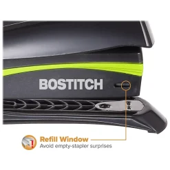 Bostitch Inspire Desktop Stapler, 20-Sheet Capacity, Staples Included, Black (1429-BLK)