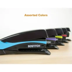 Bostitch Inspire Desktop Stapler, 20-Sheet Capacity, Staples Included, Black (1429-BLK)