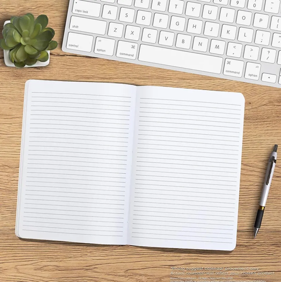 BrownTrout Pantone Soft Cover Journal, 5.25" x 8.25", Red, 192 Pages (9781975480561)