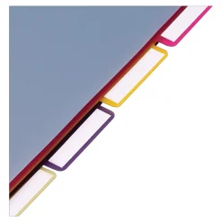 Cardinal Blank Dividers, 5-Tab, Assorted Colors, Set (CRD 84250)