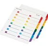 Cardinal® OneStep® Printable Table of Contents and Dividers, 16-Tab, Multicolor, 1/St