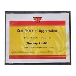 C-Line Cubicle Keepers Polypropylene File Pockets, Clear, 25/Box (CLI38991)