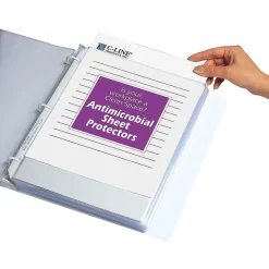 C-Line Heavyweight Polypropylene/PP Sheet Protectors, Heavyweight, Clear, 100/Box (62033)