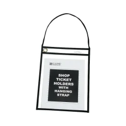 C-Line Job Ticket Holders, 9" x 12", Clear, 15/Box (41922)