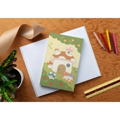 Denik Smoko Mushroom Garden Journal, 5.25" x 8.25", College Ruled, 144 Pages (LFC1888L)