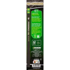Dixon Tri-Conderoga The World's Most Comfortable Pencil Wooden Pencils, No. 2 Medium Lead, Dozen (22500)