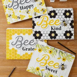 Eureka The Hive File Folders, Straight Cut, Letter Size, Assorted Colors, 4/Pack, 6 Packs/Bundle (EU-866447-6)