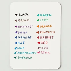 Expo Dry Erase Marker, Fine Tip, Assorted, 8/Pack (86601)