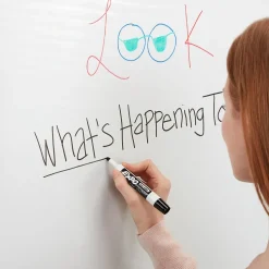 Expo Dry Erase Markers, Bullet Tip, Blue, 12/Pack (82003)