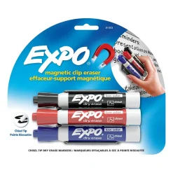 Expo Dry Erase Markers, Chisel Point, Assorted, Starter Set/Kit (81503)